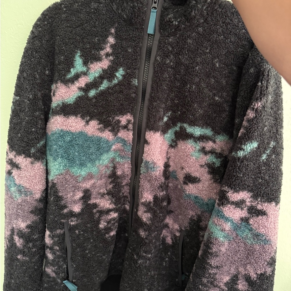 Men’s Multicolor Fleece Jacket